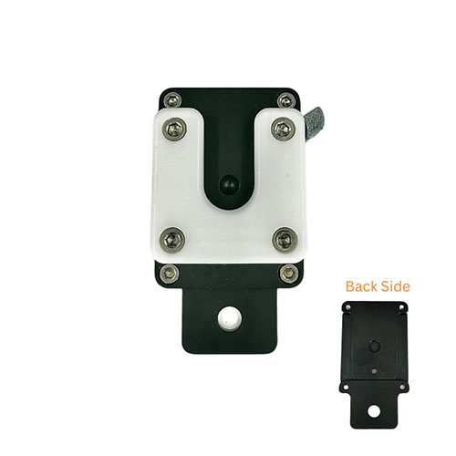 Der OBi Clamp Lock - MOLLE bietet eine sichere Befestigung an modularen Lastenträgersystemen und ermöglicht das einfache Anbringen von runden oder quadratischen Stangen.